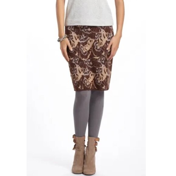 Anthropologie | Sparrow Jacquard Sweater Pencil Skirt - Picture 1 of 10